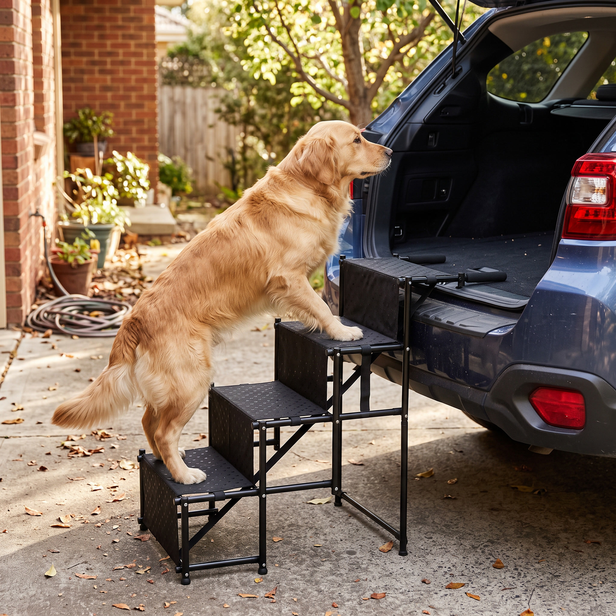 Foldable Car Steps lifestyle 2