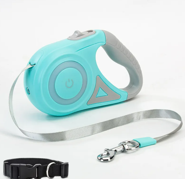 Retractable Lead with Light