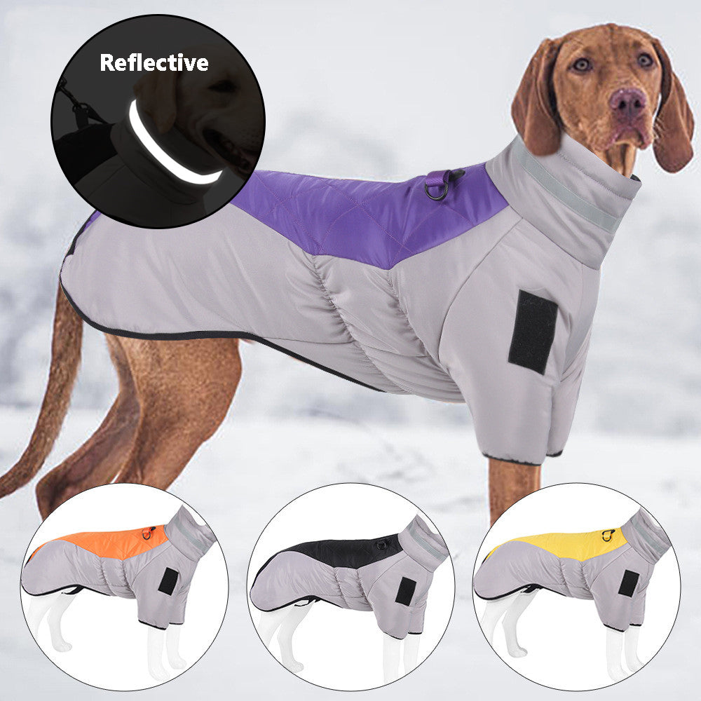 Reflective Padded Dog Coat