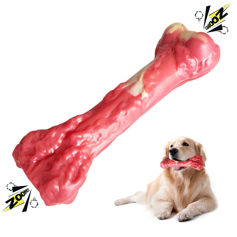 Bite Resistant Rubber Bone