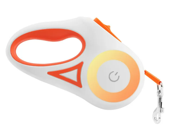 Retractable Lead with Light