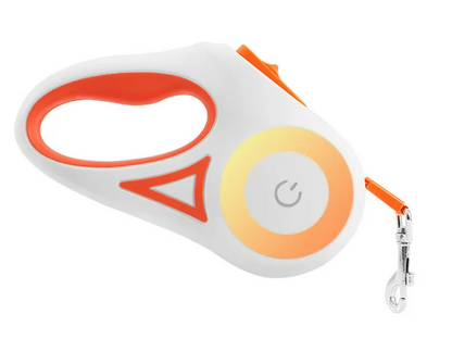 Retractable Lead with Light