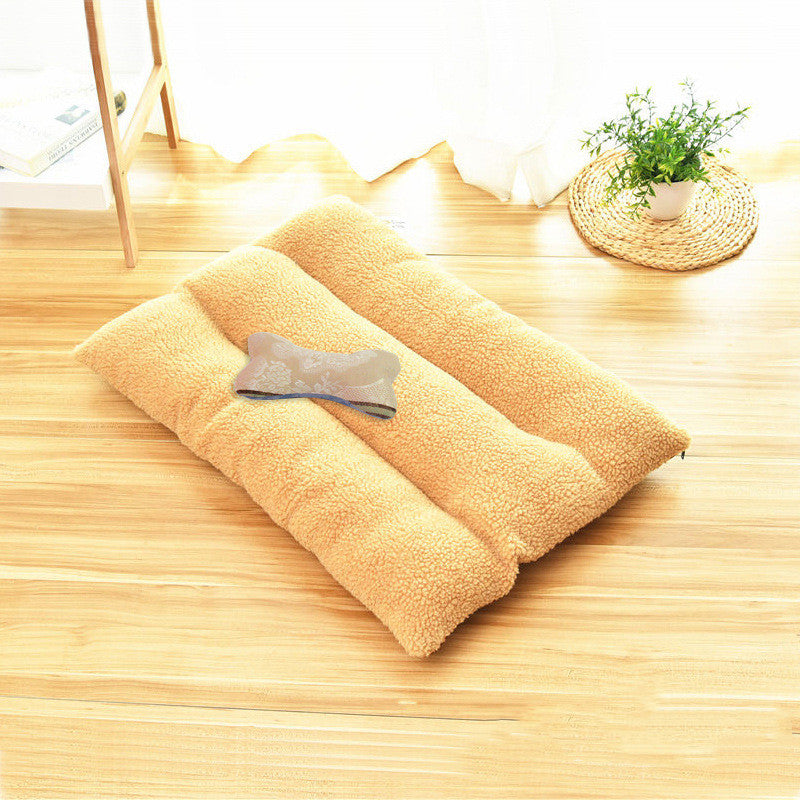 Thick Lambskin Dog Bed