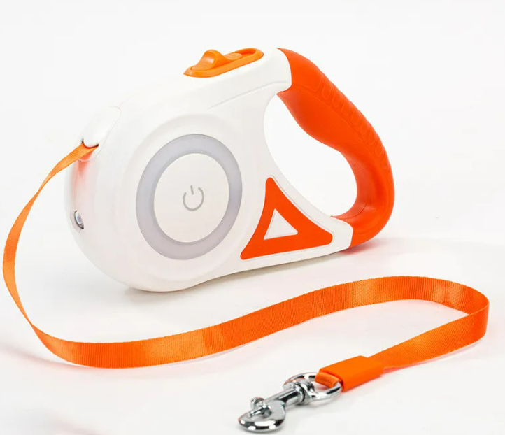 Retractable Lead with Light