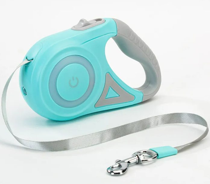 Retractable Lead with Light
