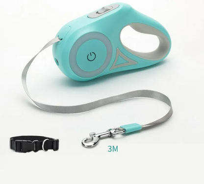 Retractable Lead with Light