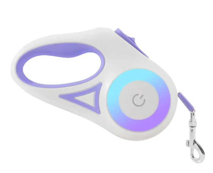 Retractable Lead with Light