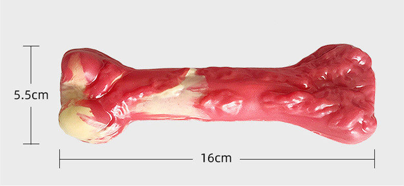 Bite Resistant Rubber Bone
