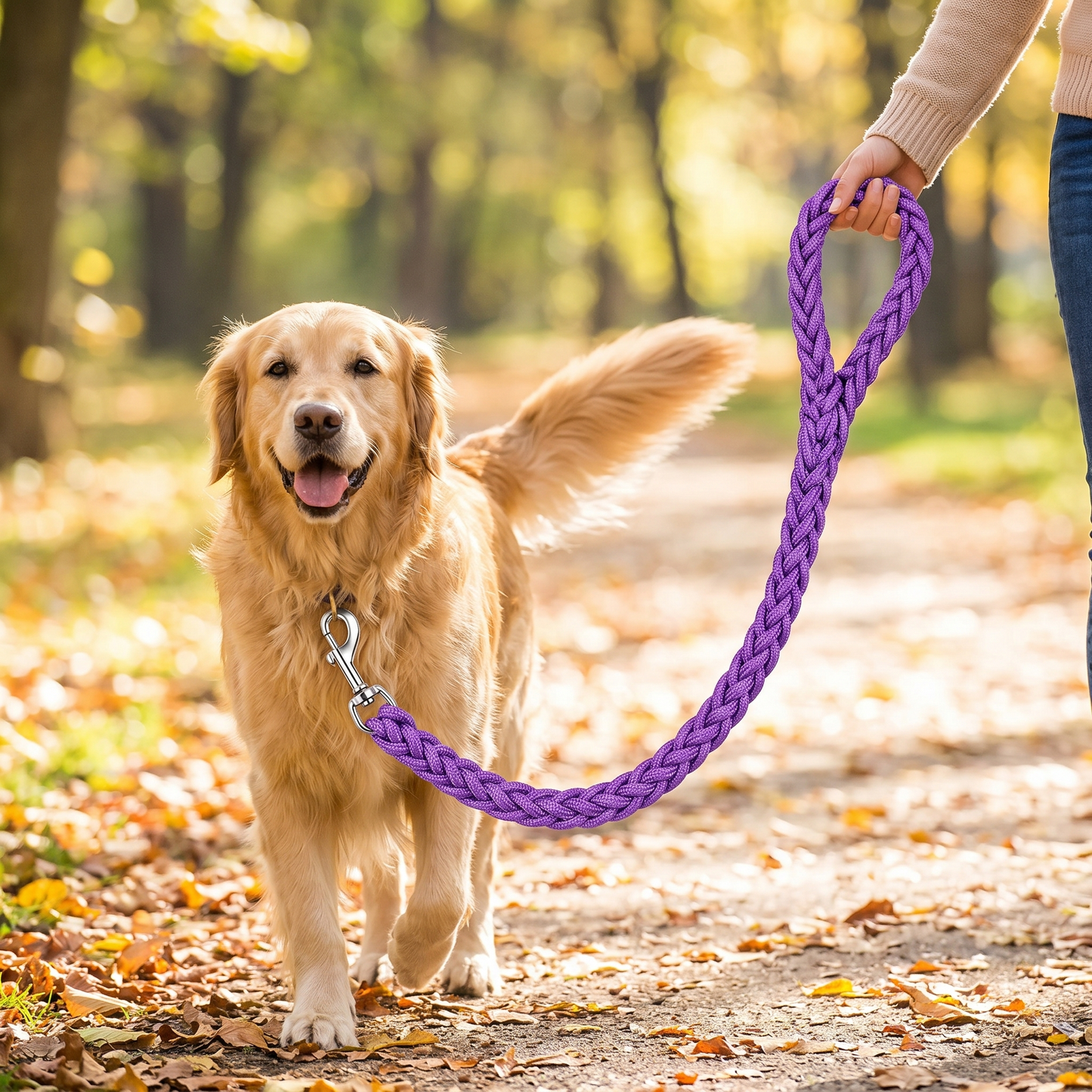 Nylon Pet Lead lifestyle