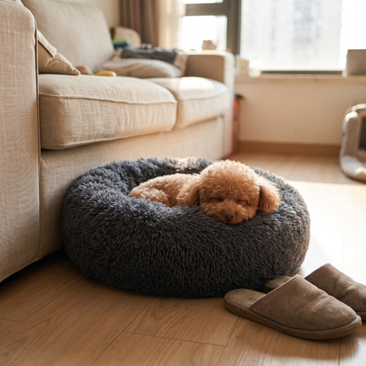 Donut Cuddle Bed with Fuji