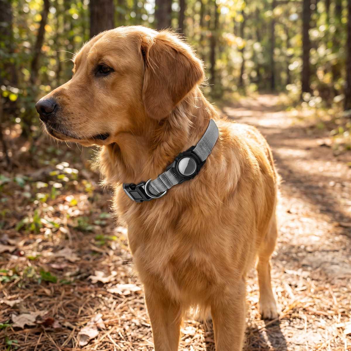 AirTag Dog Collar lifestyle 2