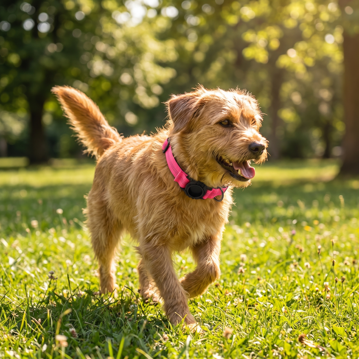 AirTag Dog Collar lifestyle 16