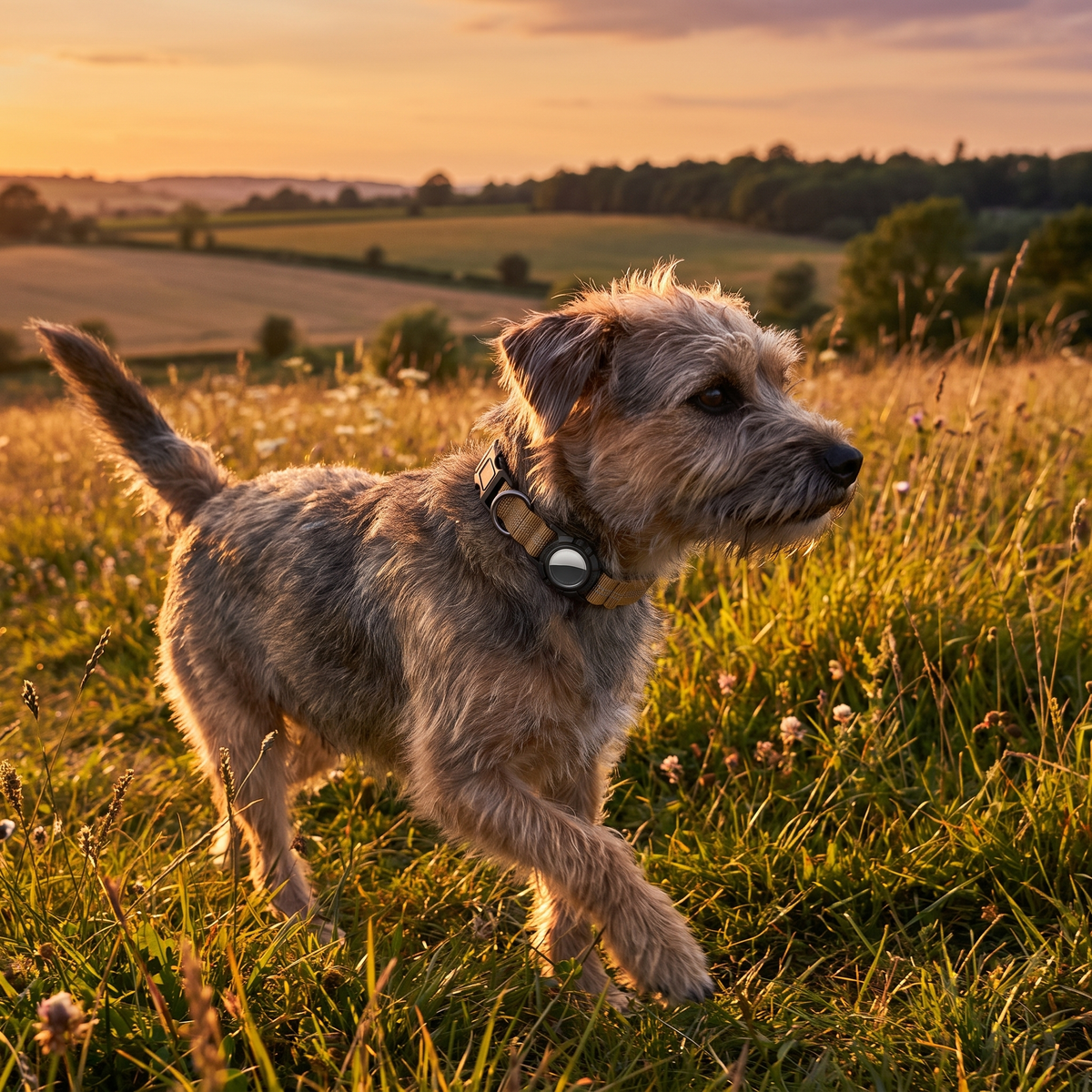 AirTag Dog Collar lifestyle 19