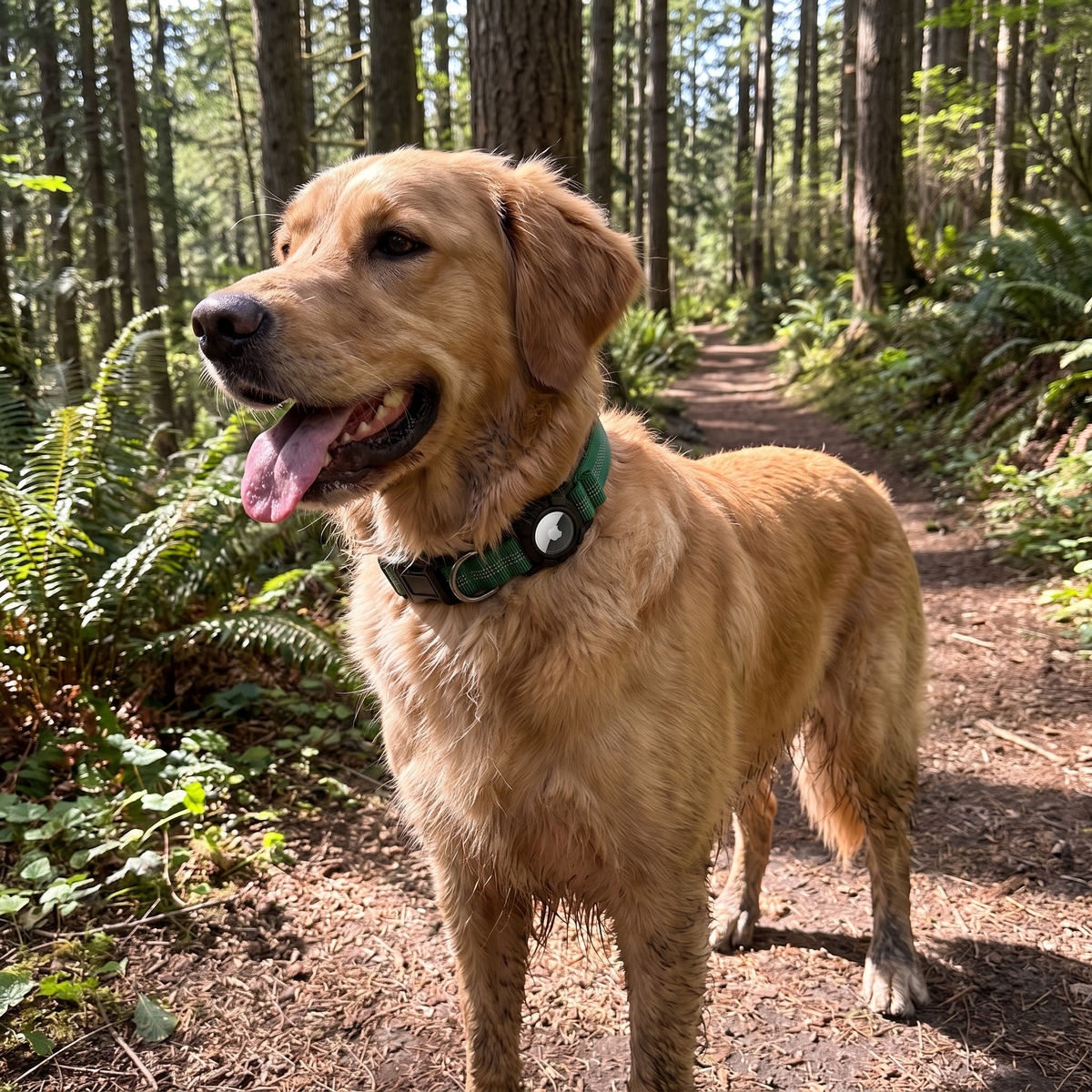 AirTag Dog Collar lifestyle 14