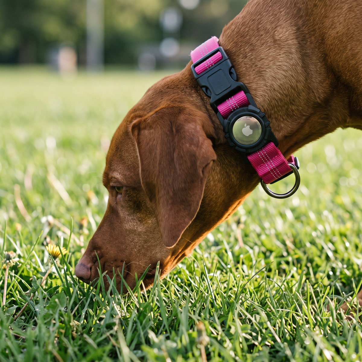 AirTag Dog Collar lifestyle 31