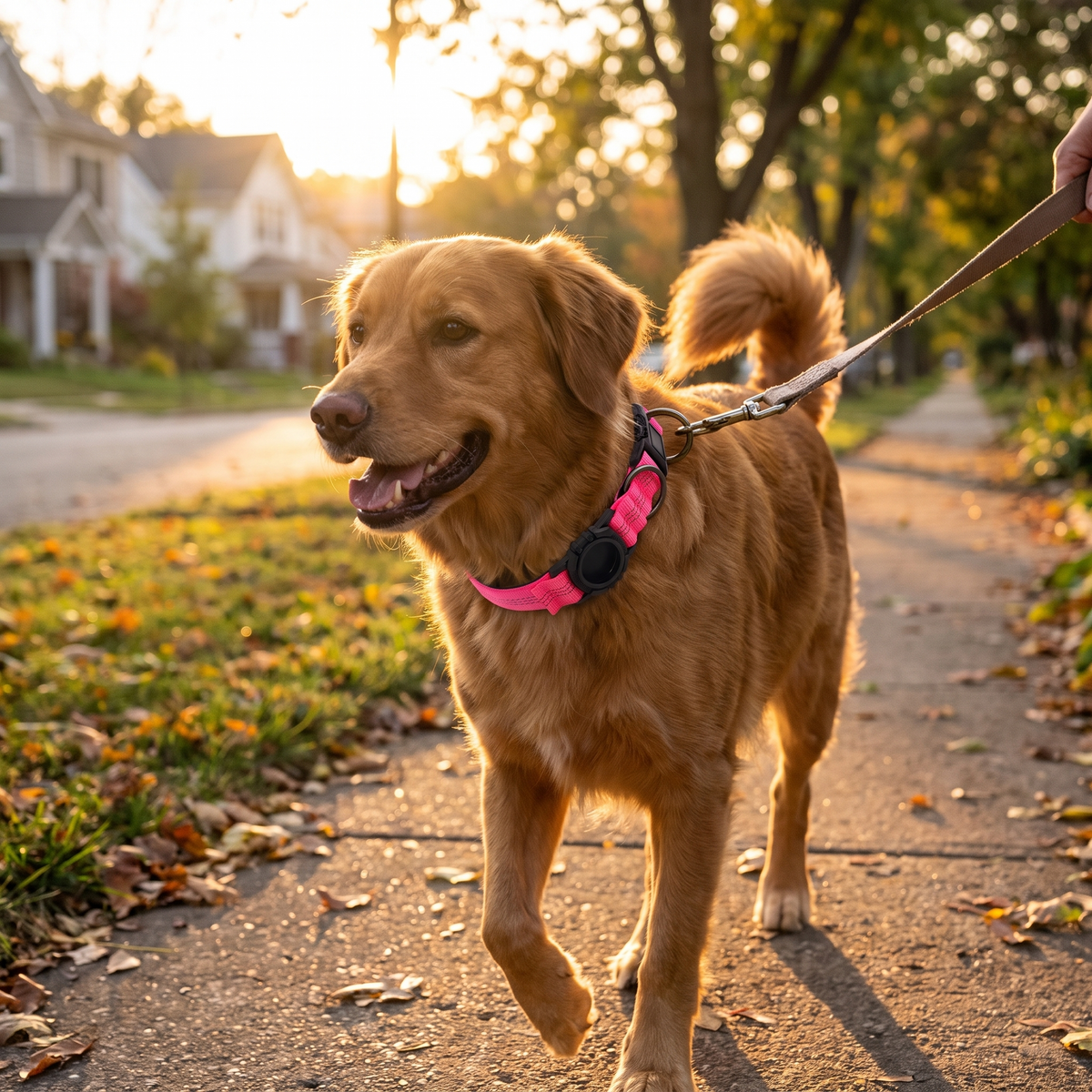AirTag Dog Collar lifestyle 22