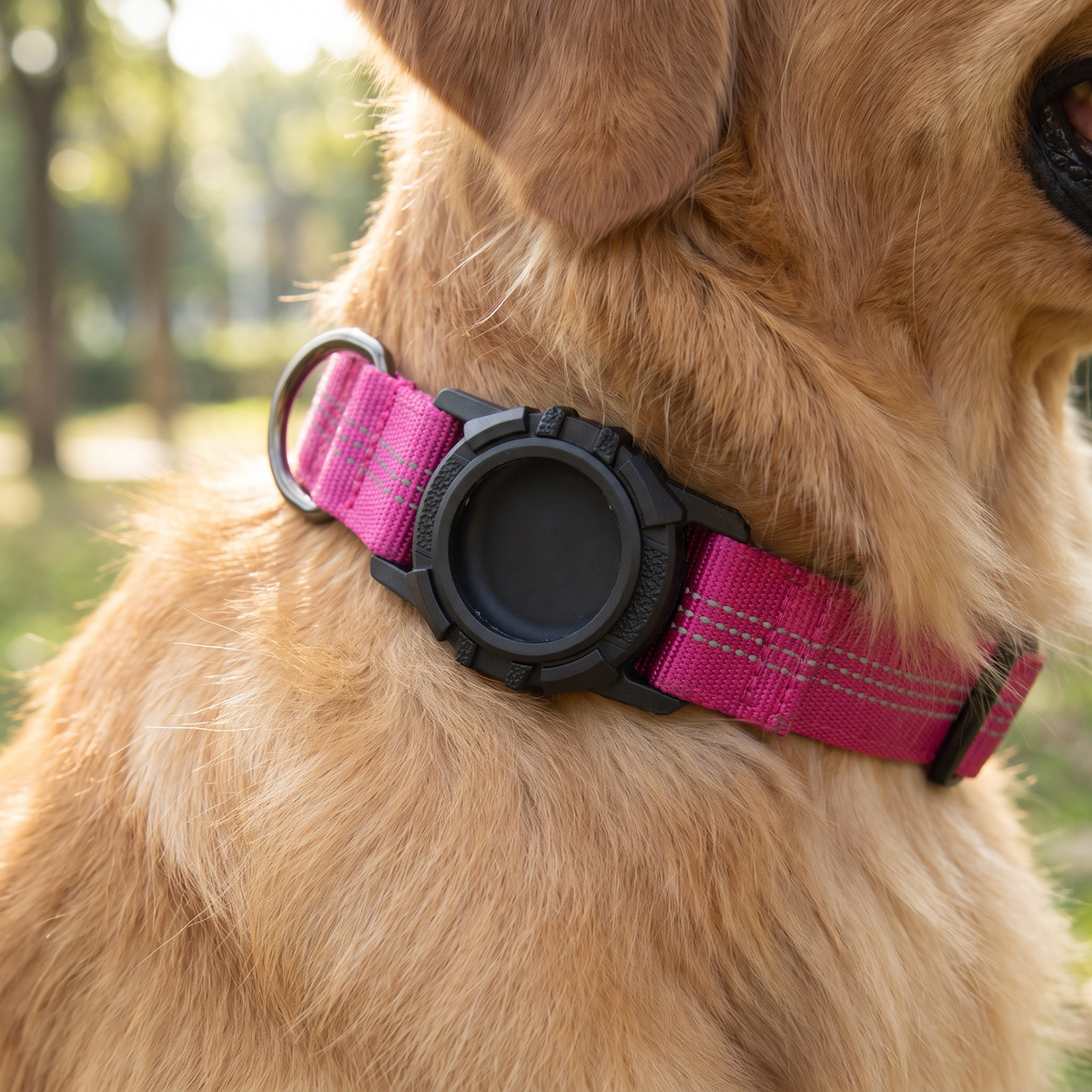 AirTag Dog Collar lifestyle 29