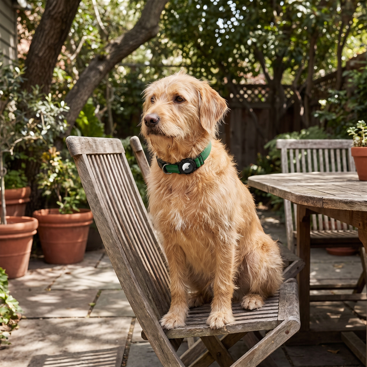 AirTag Dog Collar lifestyle 21