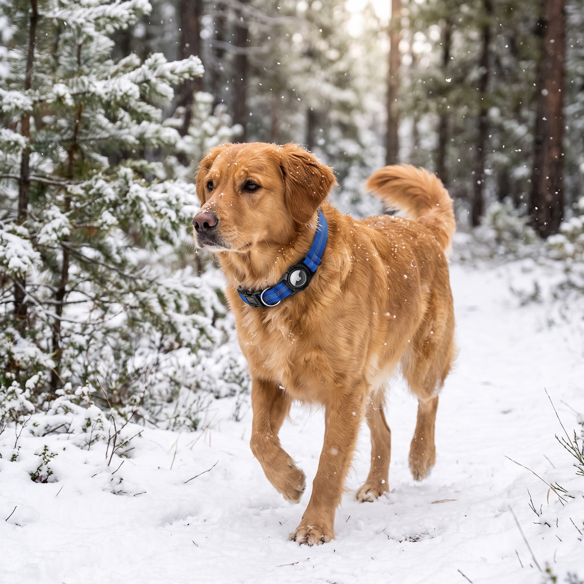 AirTag Dog Collar lifestyle 39