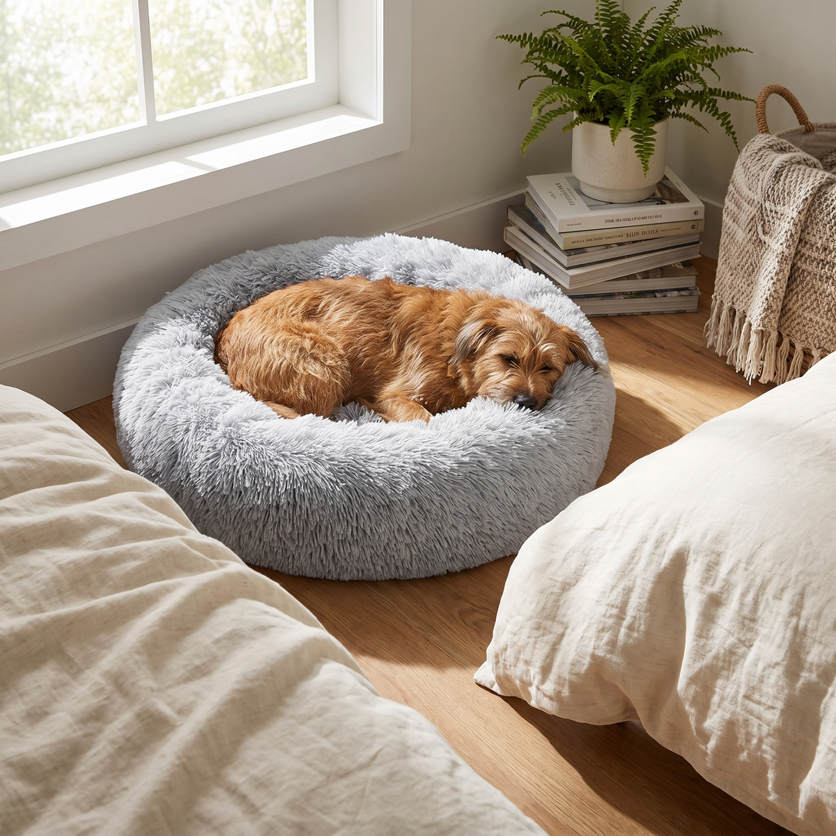 Donut Cuddle Bed lifestyle 3
