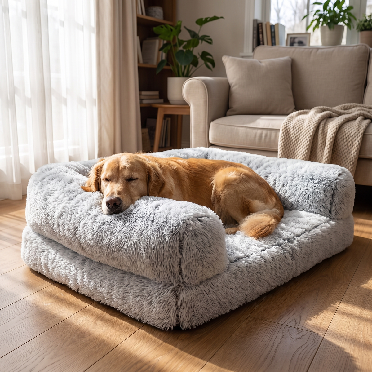 Foldable Sofa Dog Bed lifestyle 2