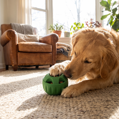Slow Feeder Toy Dish lifestyle 8
