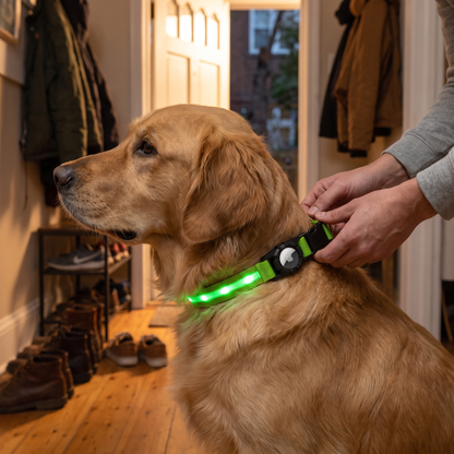 Luminous AirTag Collar lifestyle 7