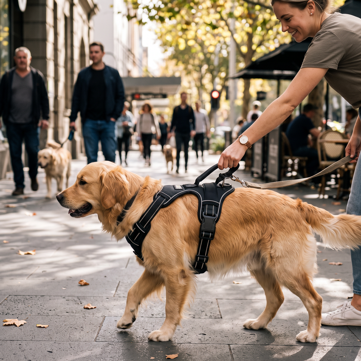 No Pull Harness Vest lifestyle 6