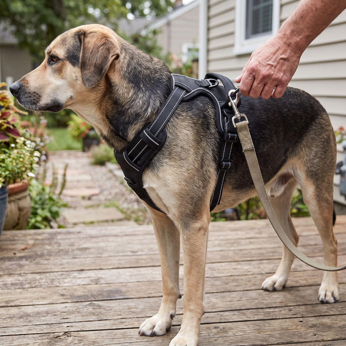 No Pull Harness Vest lifestyle 4