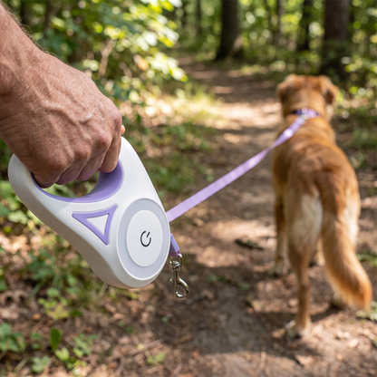 Retractable Lead with Light lifestyle 3