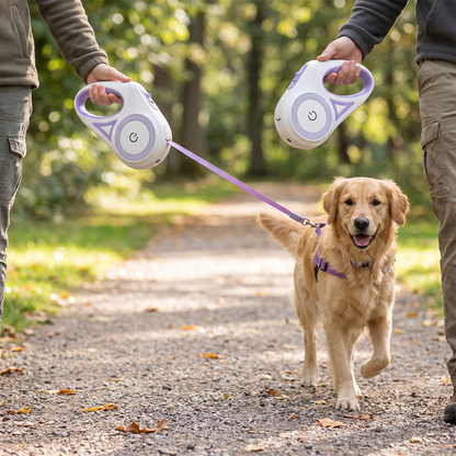 Retractable Lead with Light lifestyle 1