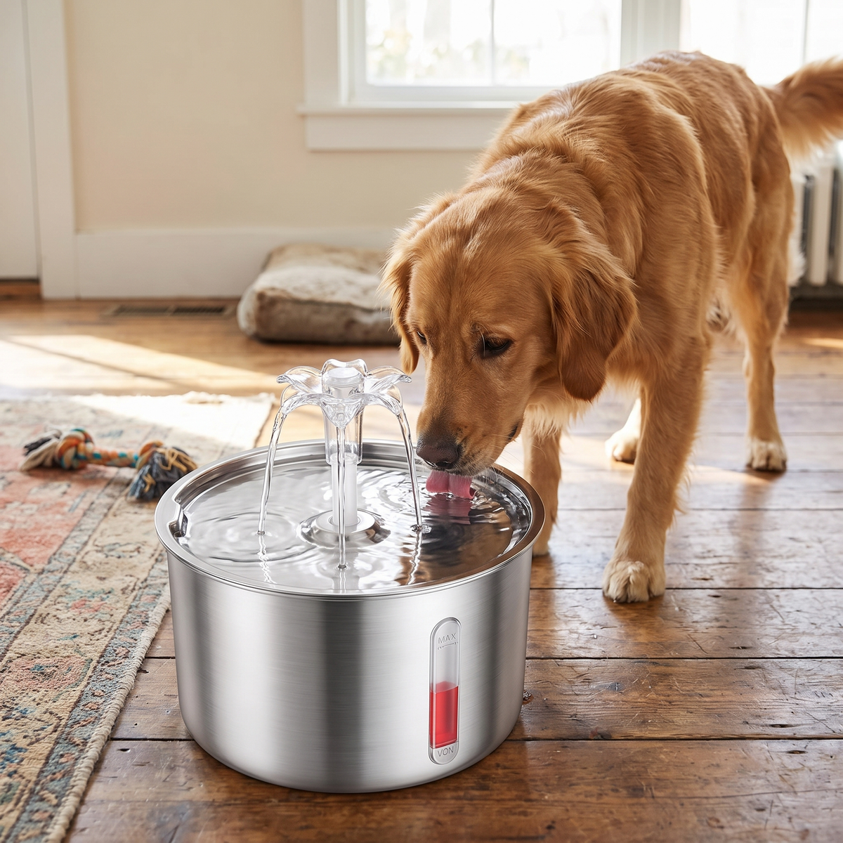 Stainless Steel Water Fountain lifestyle 2