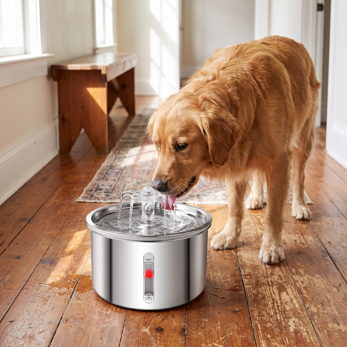 Stainless Steel Water Fountain lifestyle 5
