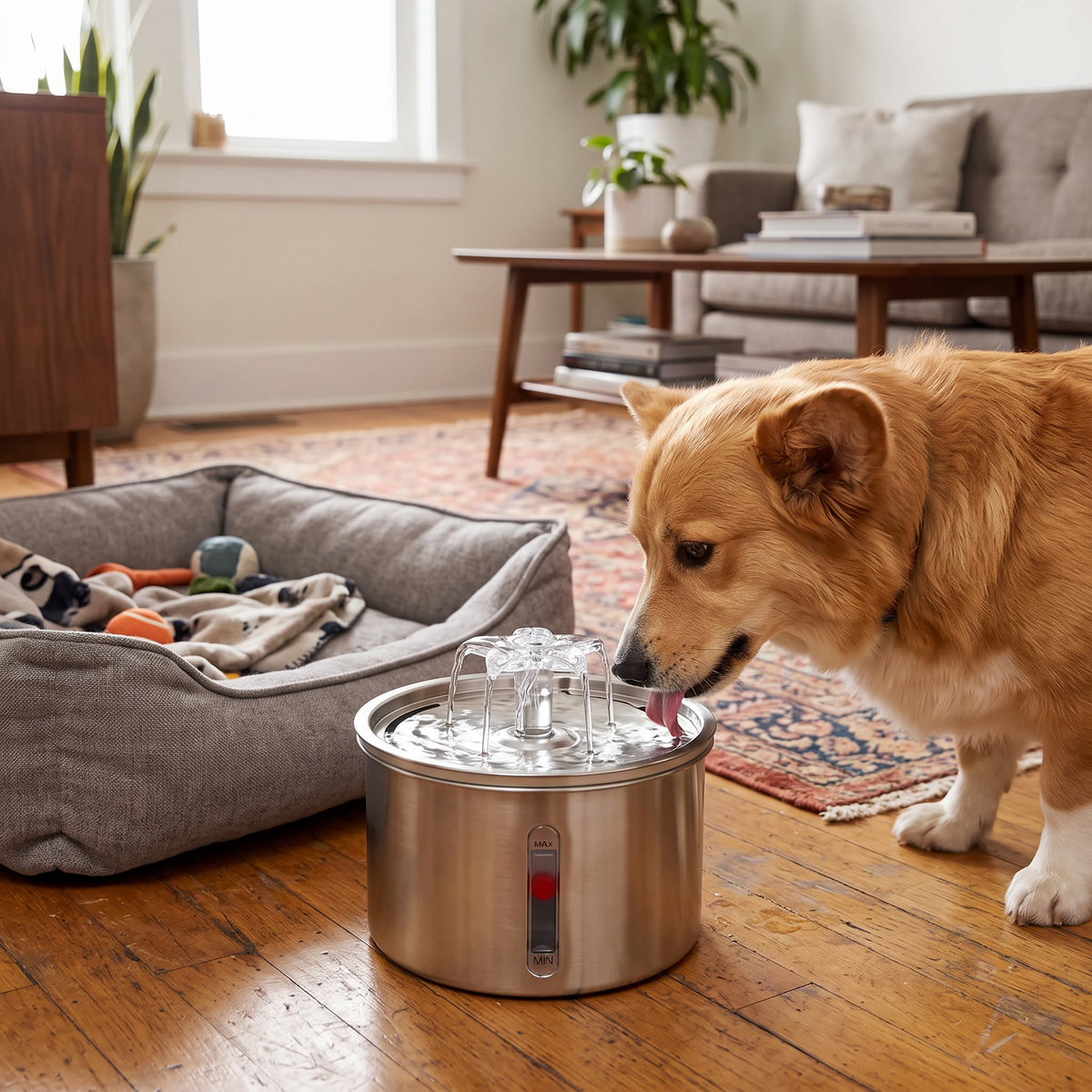 Stainless Steel Water Fountain lifestyle 8