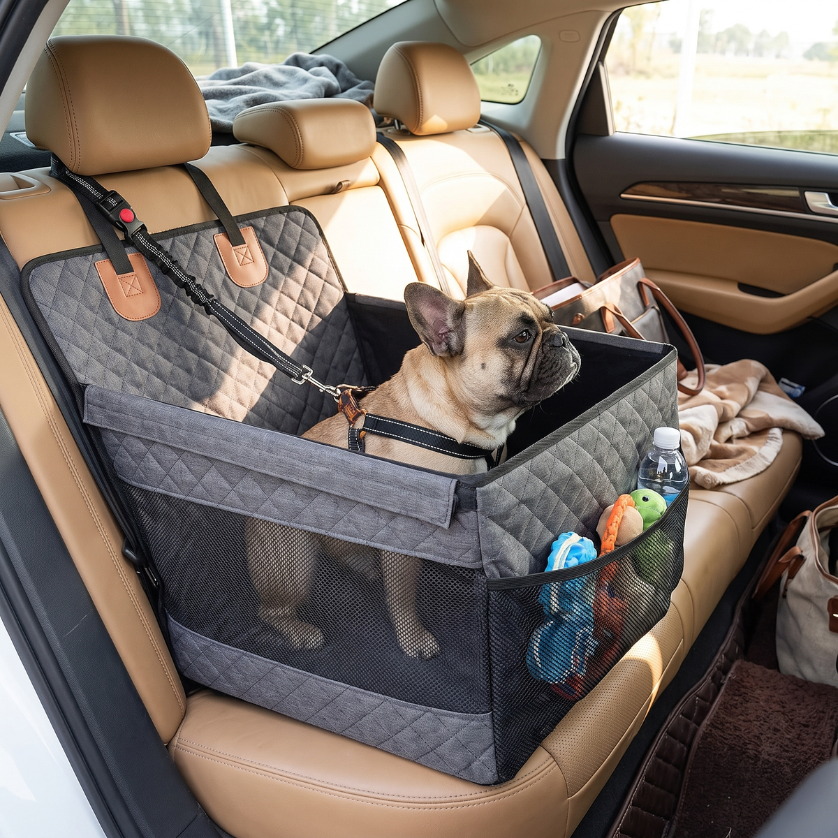 Waterproof Car Travel Bed harness lifestyle